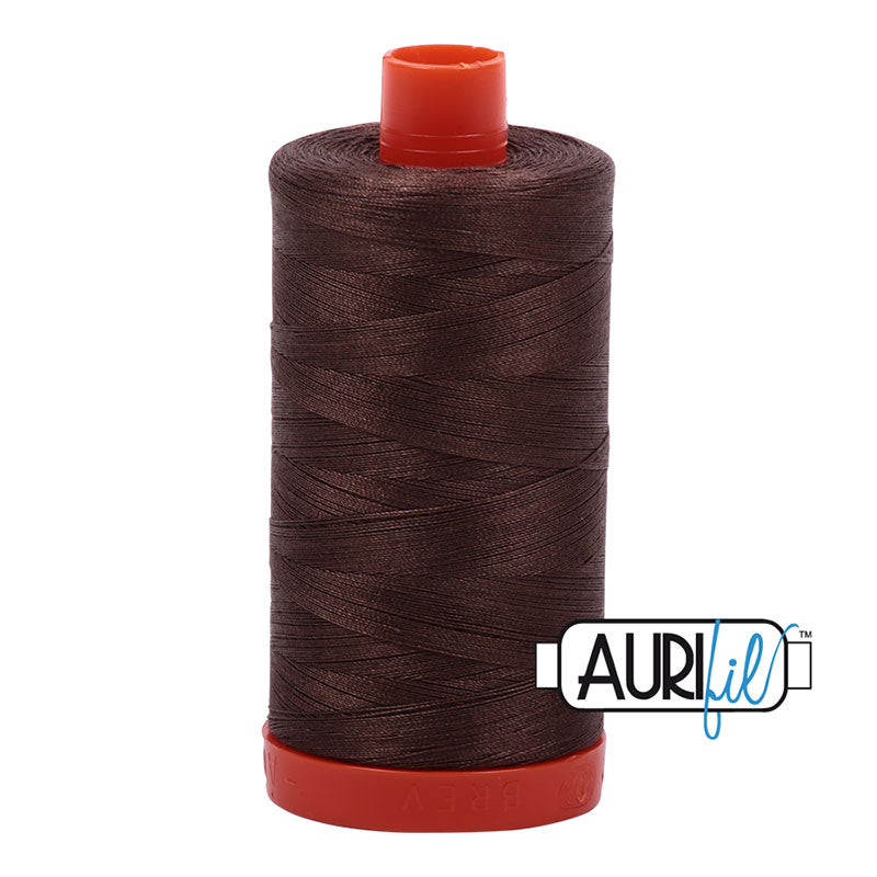 Aurifil Mako Cotton 50wt Thread - 1140 Bark