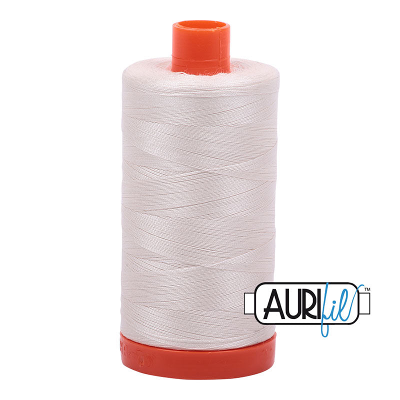 Aurifil Mako Cotton 50wt Thread - 2311 Muslin