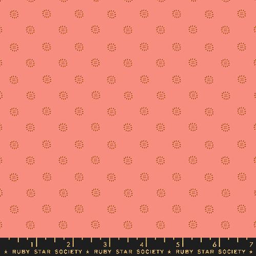 Favorite Flowers - Stamped - Dark Melon