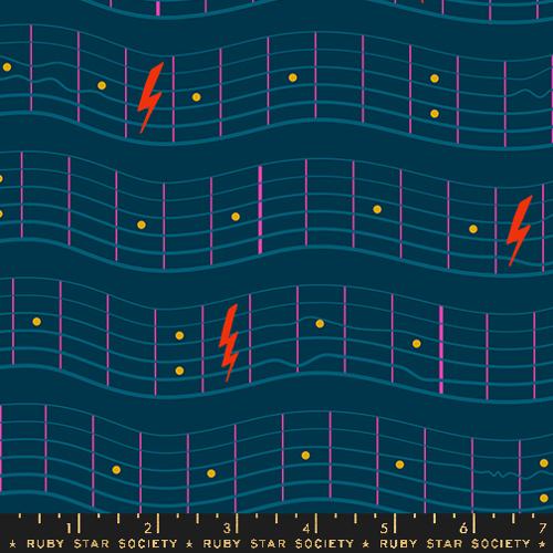Teddy and the Bears - Fretboard - Dark Teal