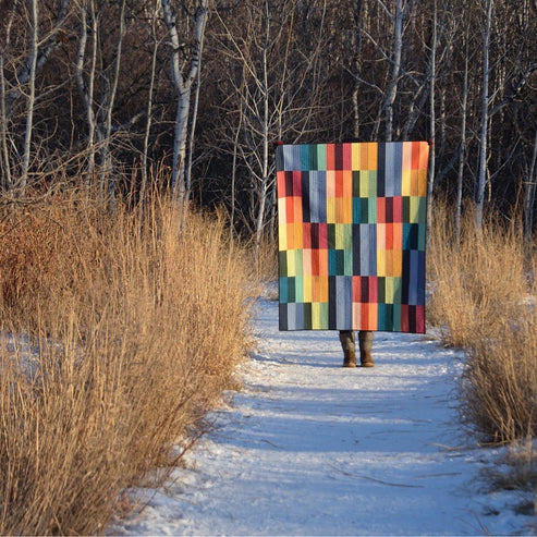 Paint Lake Quilt Kit - Cover Quilt