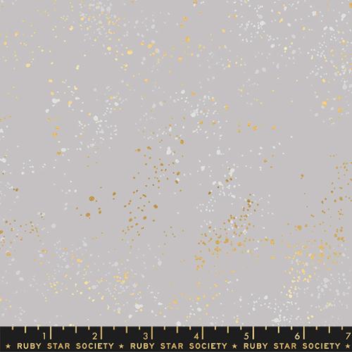 108" Wide Back - Speckled Metallic - Dove