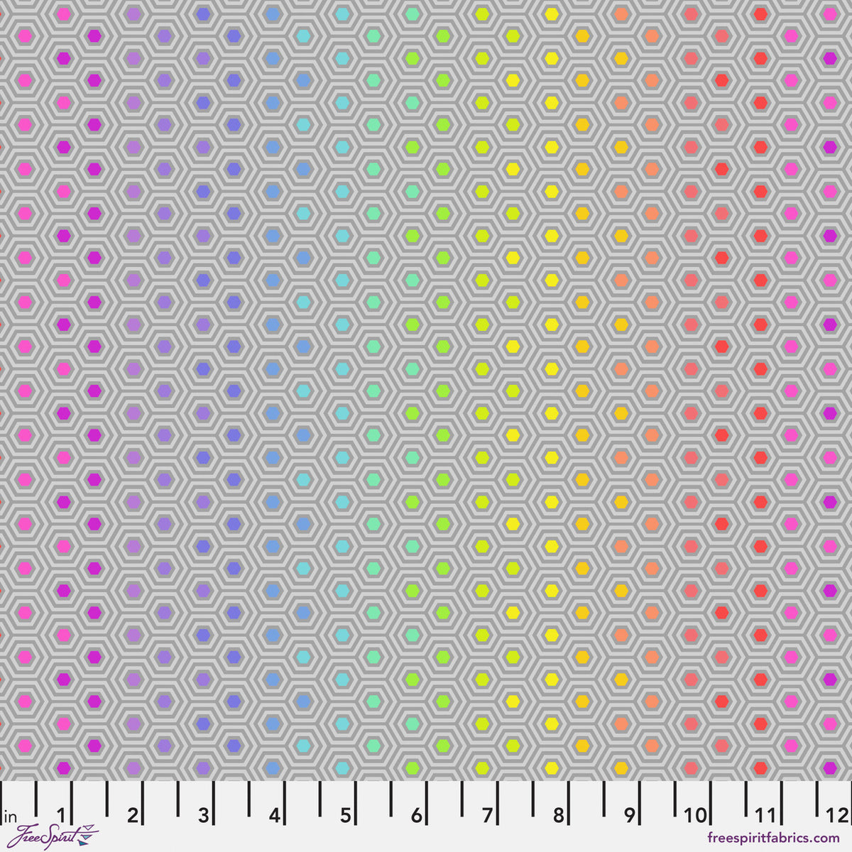 Tula's True Colors - Hexy Rainbow - Dove