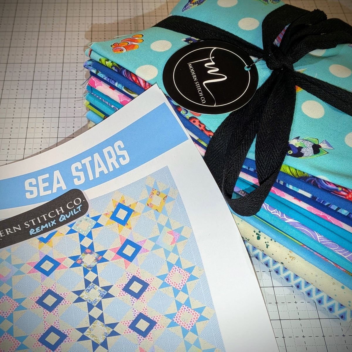 Sea Stars - Modern Stitch Co. Quilt Kit