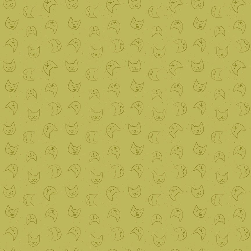 Lazy Sunday - Emoti Cats - Guacamole