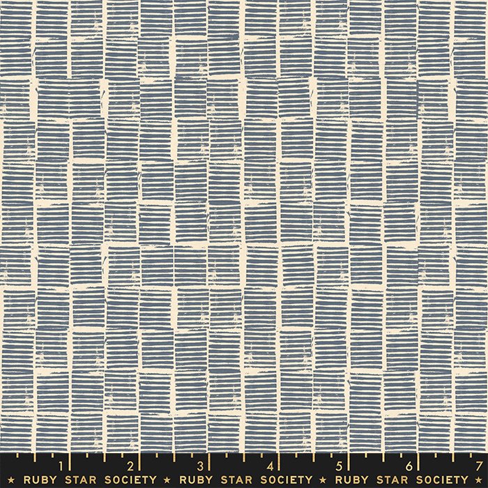 Heirloom - Stripe Stamp - Blue Stat