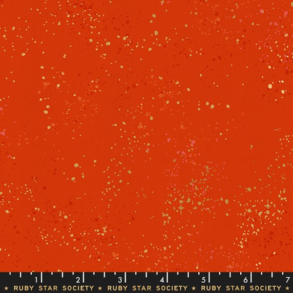 Speckled - Metallic Warm Red