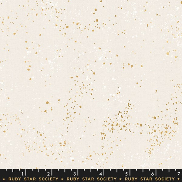 Speckled - Metallic White Gold