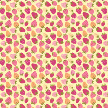 Calico Cowgirls - Strawberry Pie - Yellow