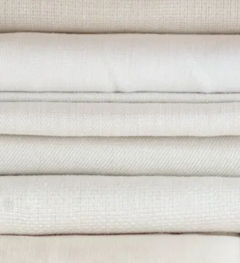 🤍 White & Cream Fabrics