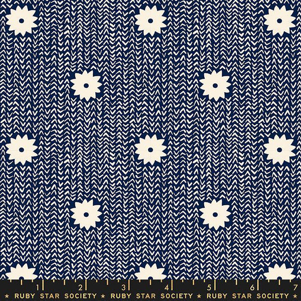 Winterglow - Cozy Stars - Navy