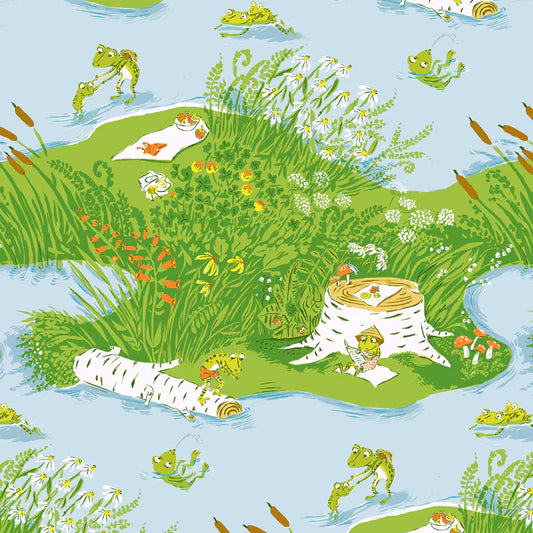 Studio Edit - Frog Pond - Blue