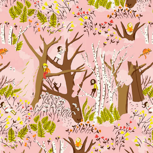 Studio Edit - Girls in Trees - Pink