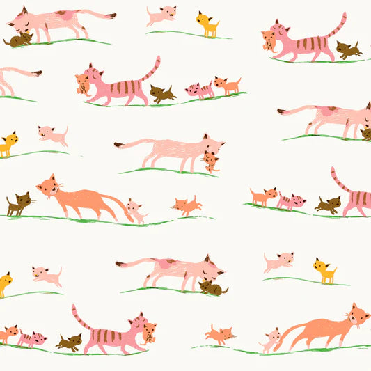 Studio Edit - Mother Cats - Cream