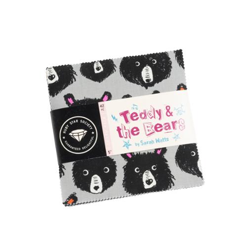 Teddy and the Bears - Charm Pack