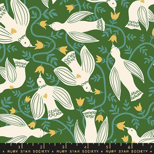 Endpaper - Hummingbirds - Green