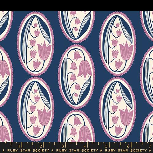 Endpaper - Lily of the Cameo - Bluebell