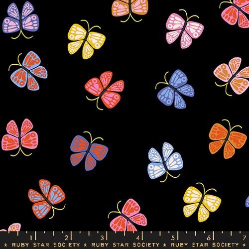 Ooh Lucky Lucky - Butterfly - Black