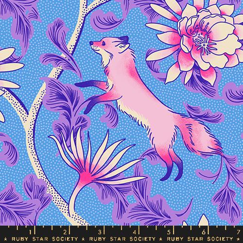 Glow Garden - Fox Bloom - Lindley Blue
