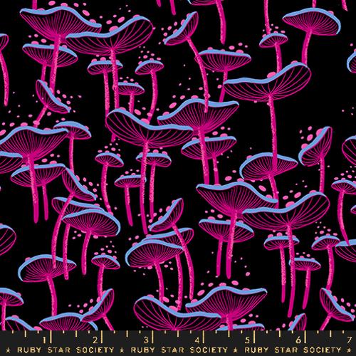 Glow Garden - Fungi - Black