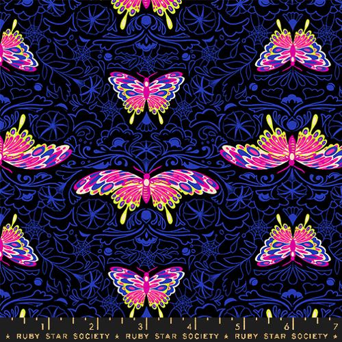 Glow Garden - Morning Moth - Black
