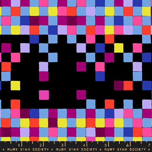 Glow Garden - Pixels - Black