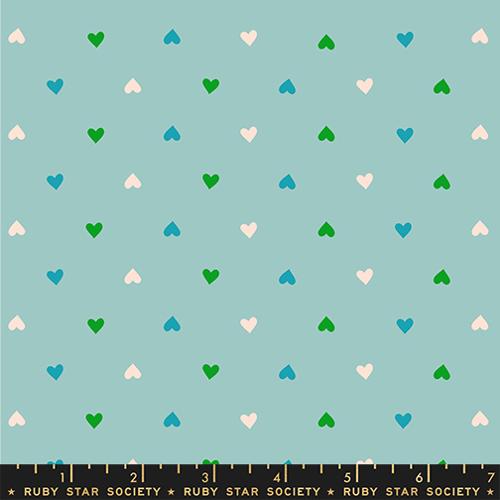 Best Day Ever - Hearts - Turquoise