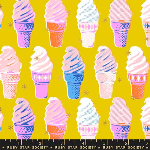 Best Day Ever - Ice Cream - Metallic - Golden