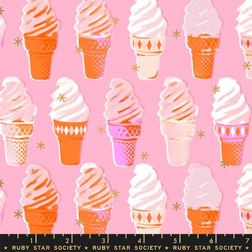 Best Day Ever - Ice Cream - Metallic - Posy