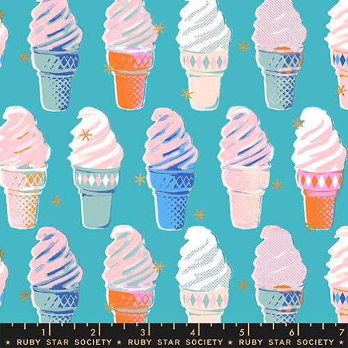 Best Day Ever - Ice Cream - Metallic - Turquoise