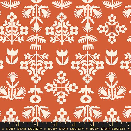 Paper Cuts 2 - Fresh Cut Flowers - Persimmon