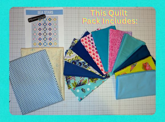 Sea Stars - Modern Stitch Co. Quilt Kit