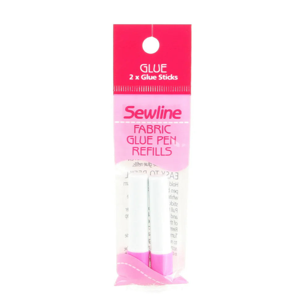 Sewline - Water Soluble Glue Pen Refill - Pink