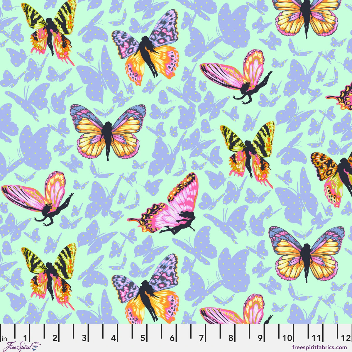 Fairy Godmother Stardust fabric from Legendary by Tula Pink for FreeSpirit Fabrics