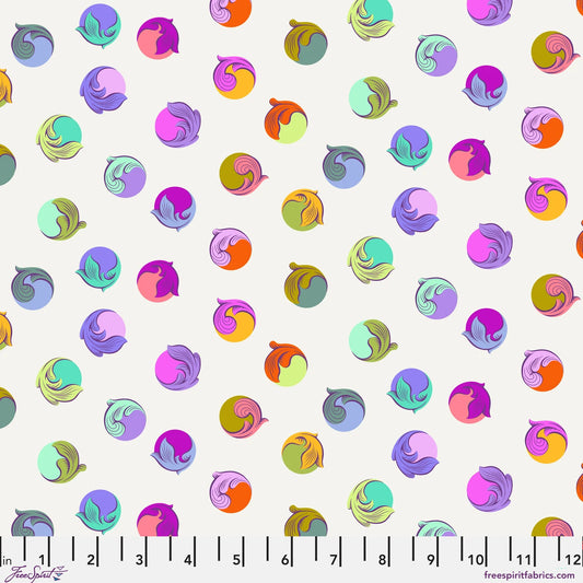 Gumdrop Pearl fabric from Legendary by Tula Pink for FreeSpirit Fabrics