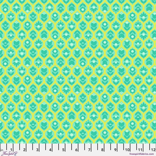 Beg Your Garden Apple fabric from Legendary by Tula Pink for FreeSpirit Fabrics