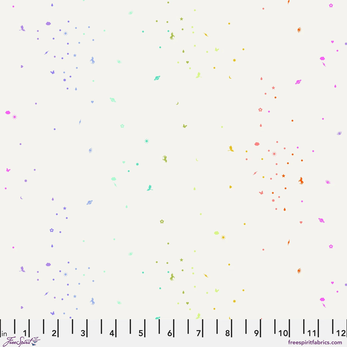 Iconic Pearl fabric from Legendary by Tula Pink for FreeSpirit Fabrics