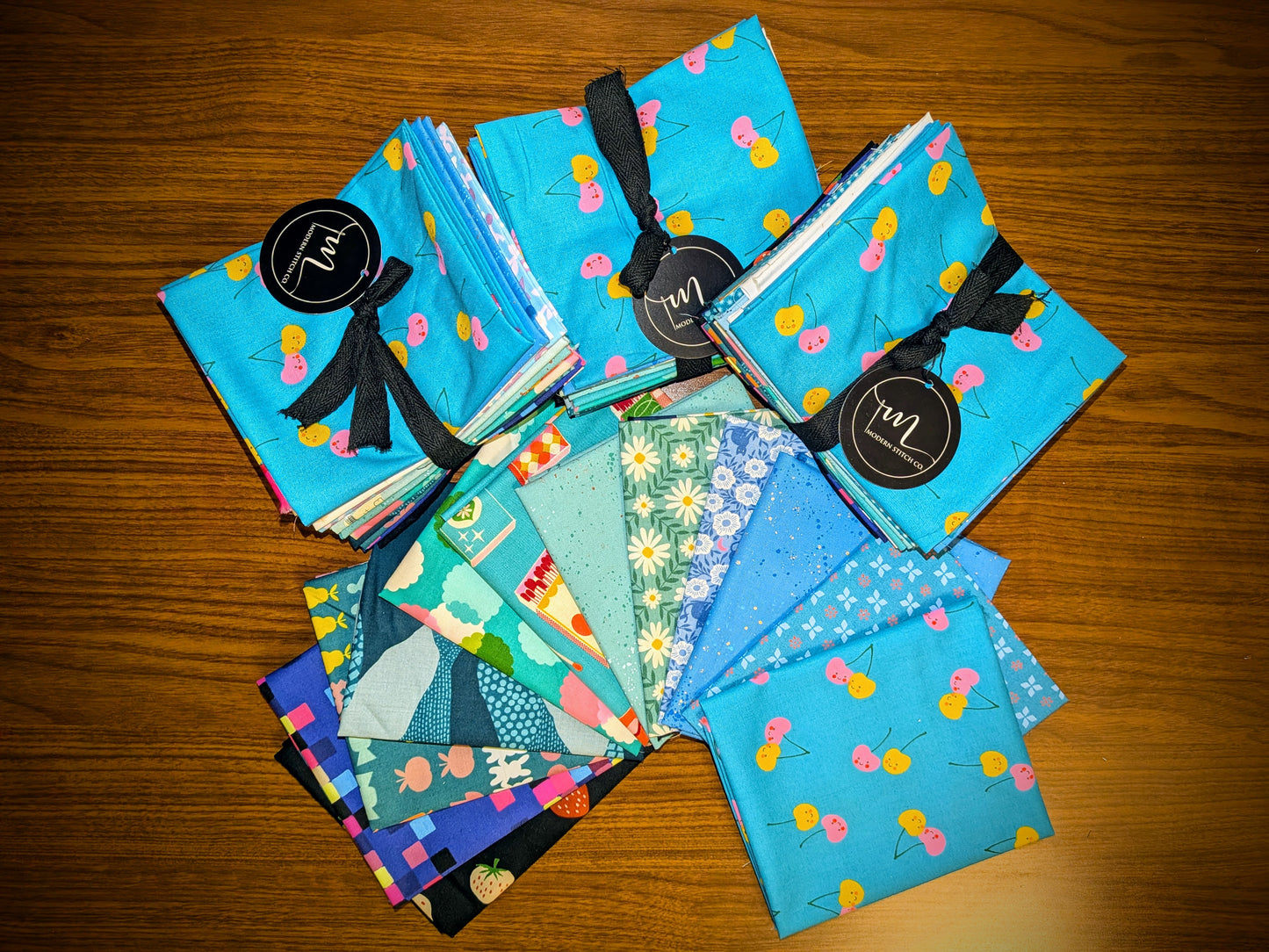 Ruby Star and Friends - Blue/Green Hue [Fat Quarter Bundle]