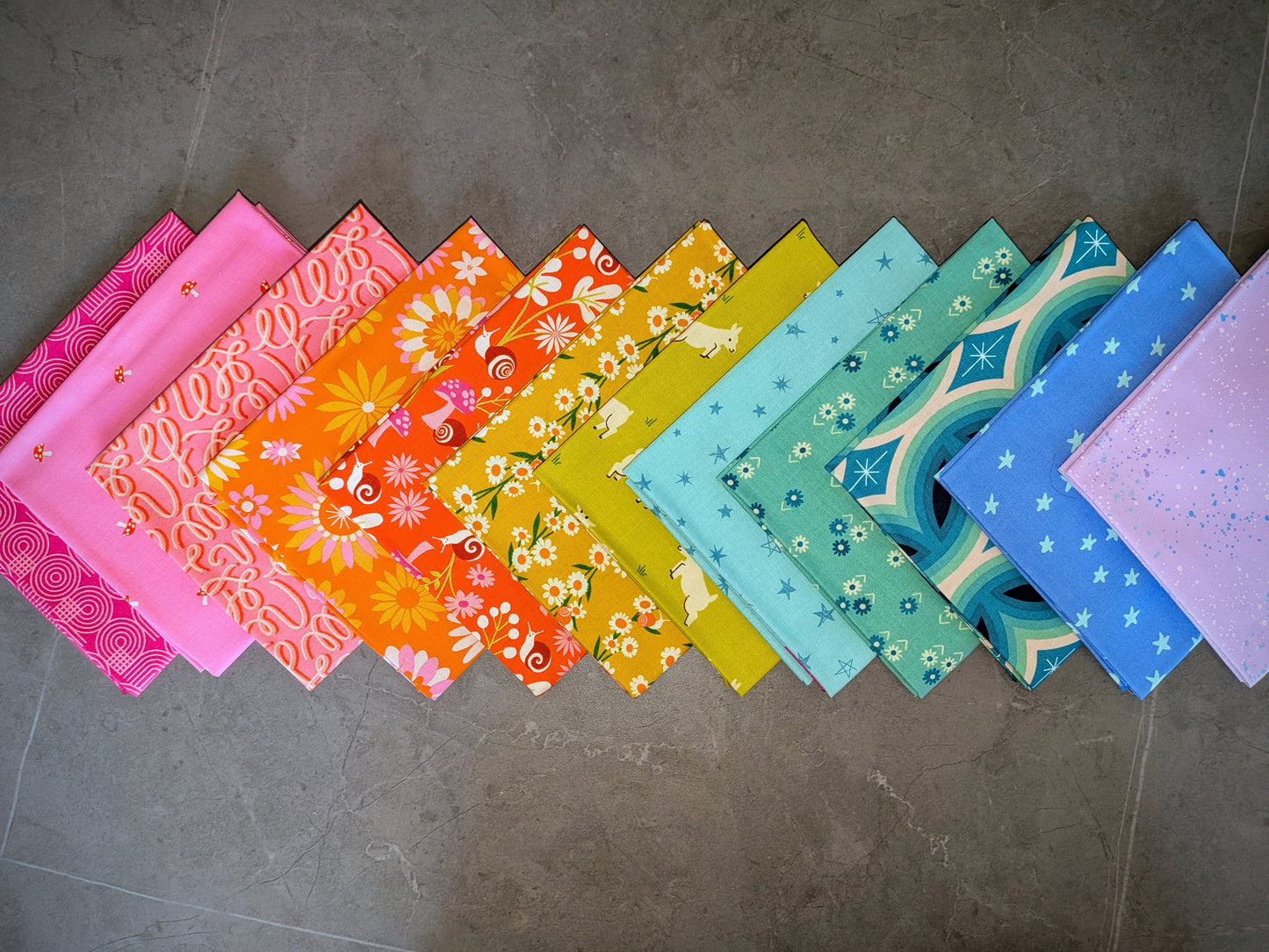 Rainbow Fuel - Ruby and Friends [Fat Quarter Bundle]