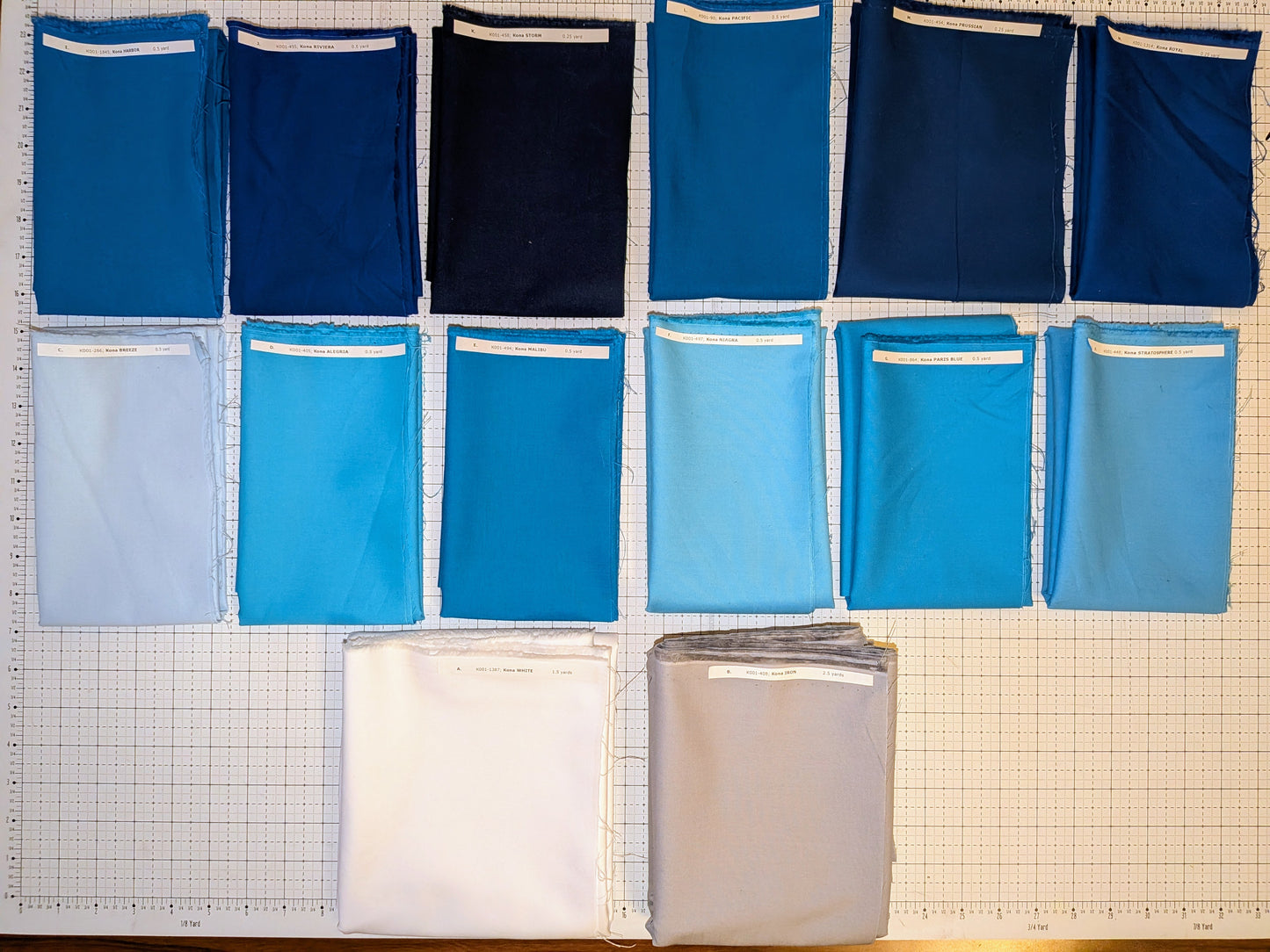 Gradient Stars - Kona Solids [Quilt Kit]