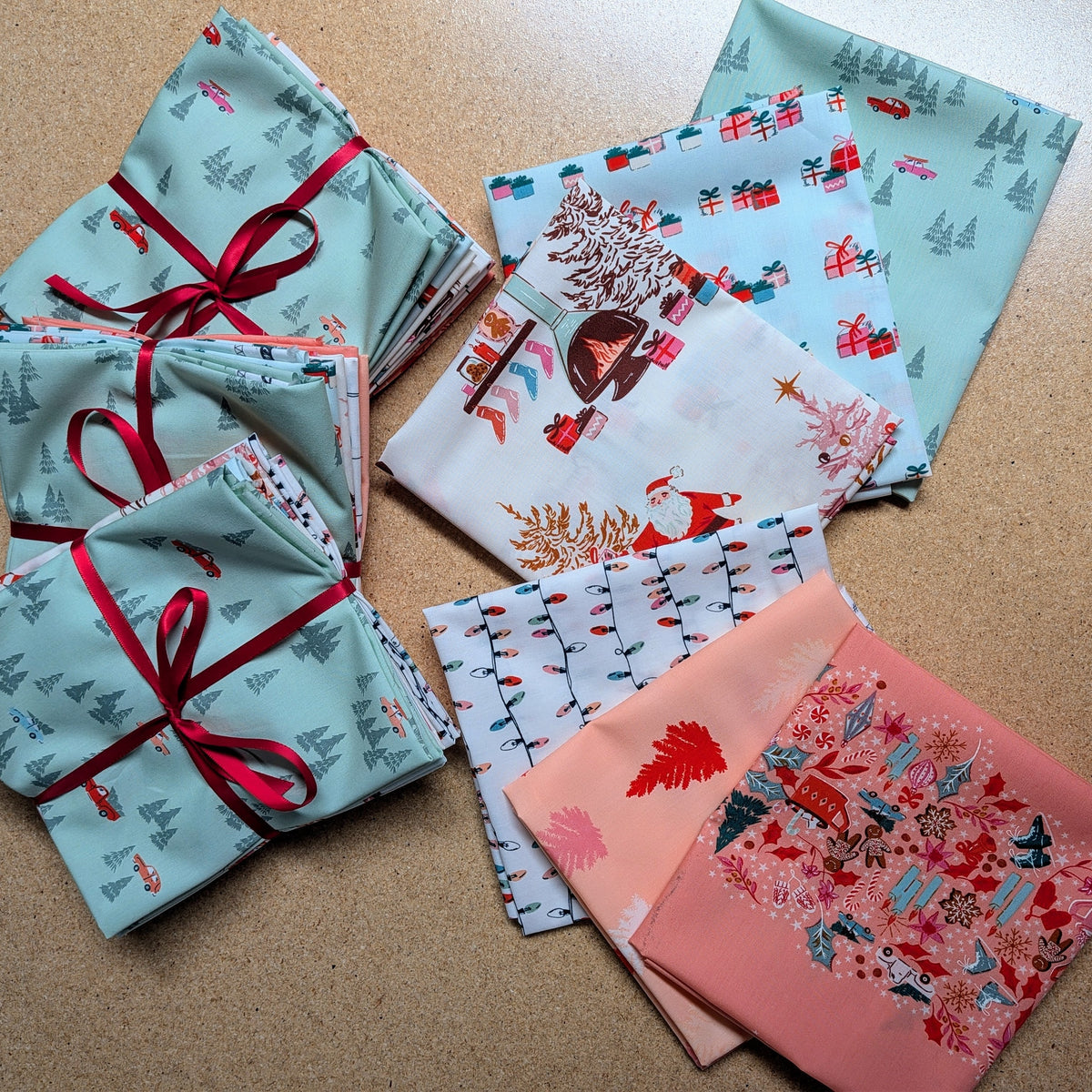 Christmas in the Cabin - [6 piece Fat Quarter Bundle]