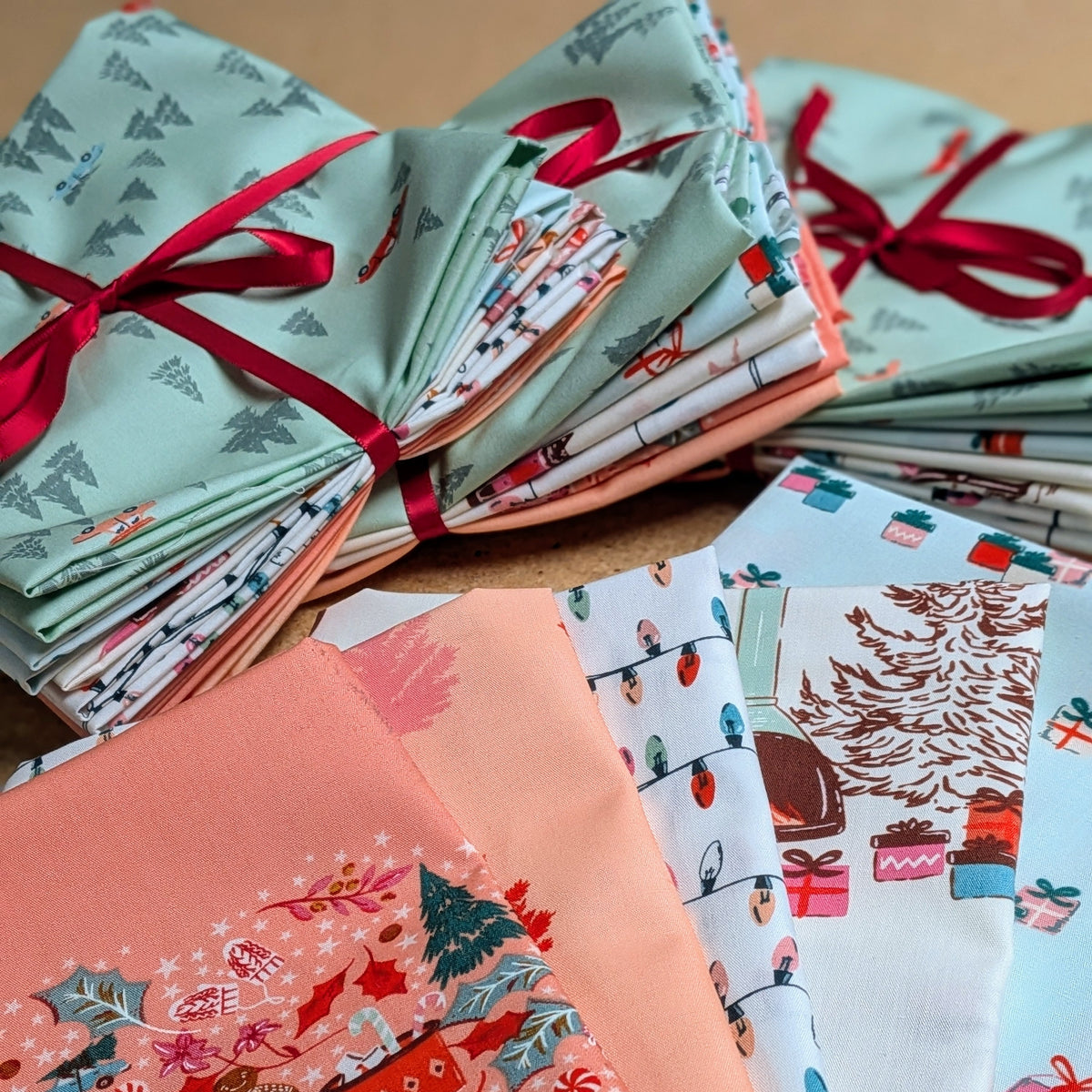 Christmas in the Cabin - [6 piece Fat Quarter Bundle]
