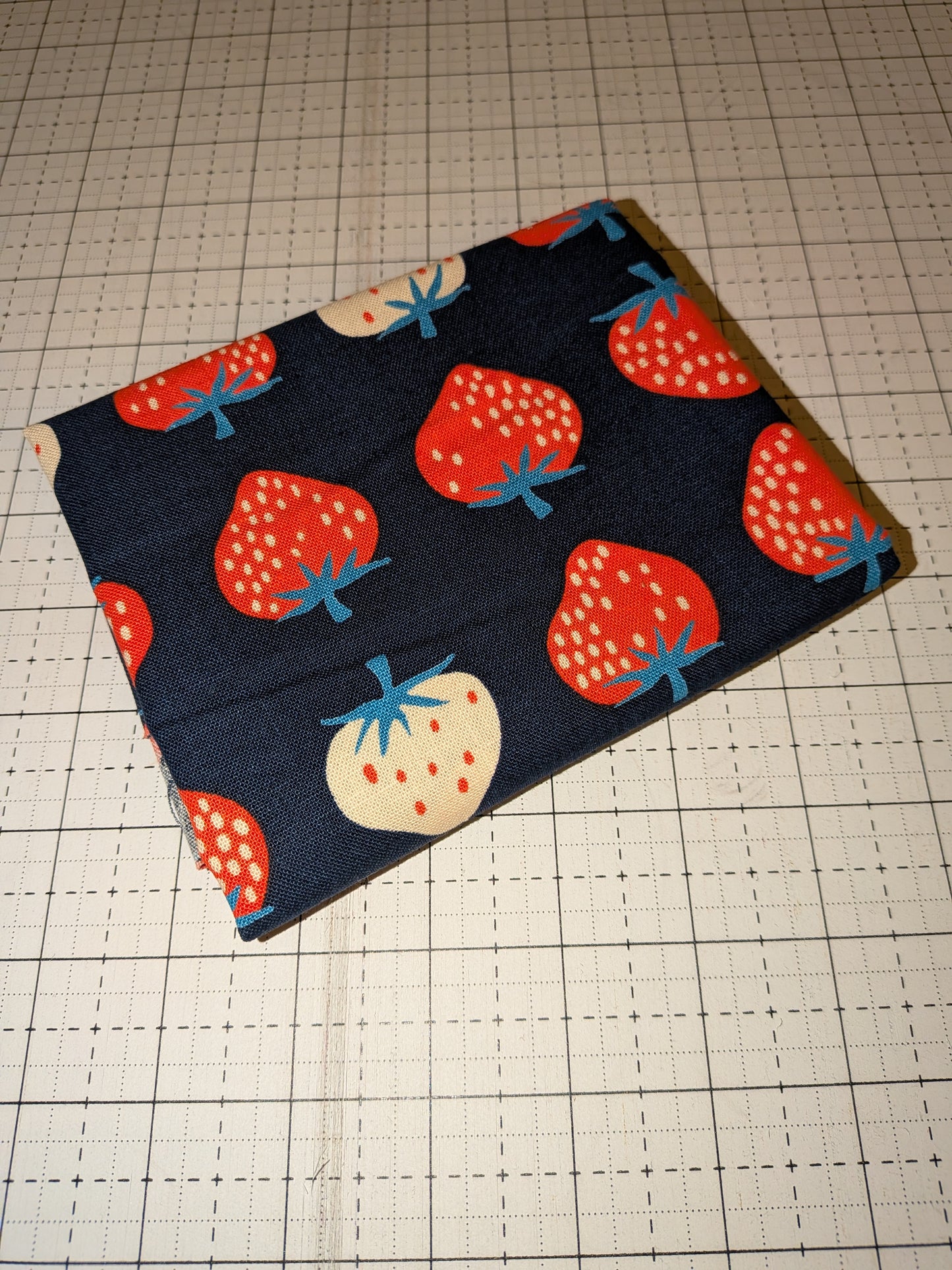 Strawberry - Canvas - Navy [End of the Bolt]