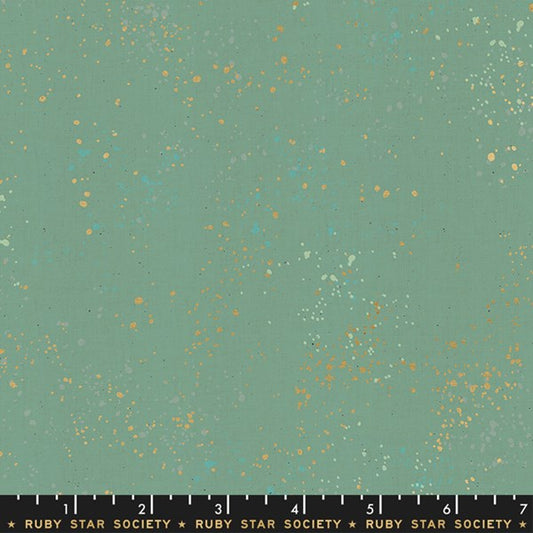 Speckled - Metallic Soft Aqua