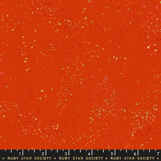 Speckled - Metallic Warm Red