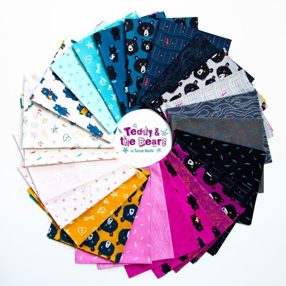 Teddy and the Bears - Fat Quarter Bundle